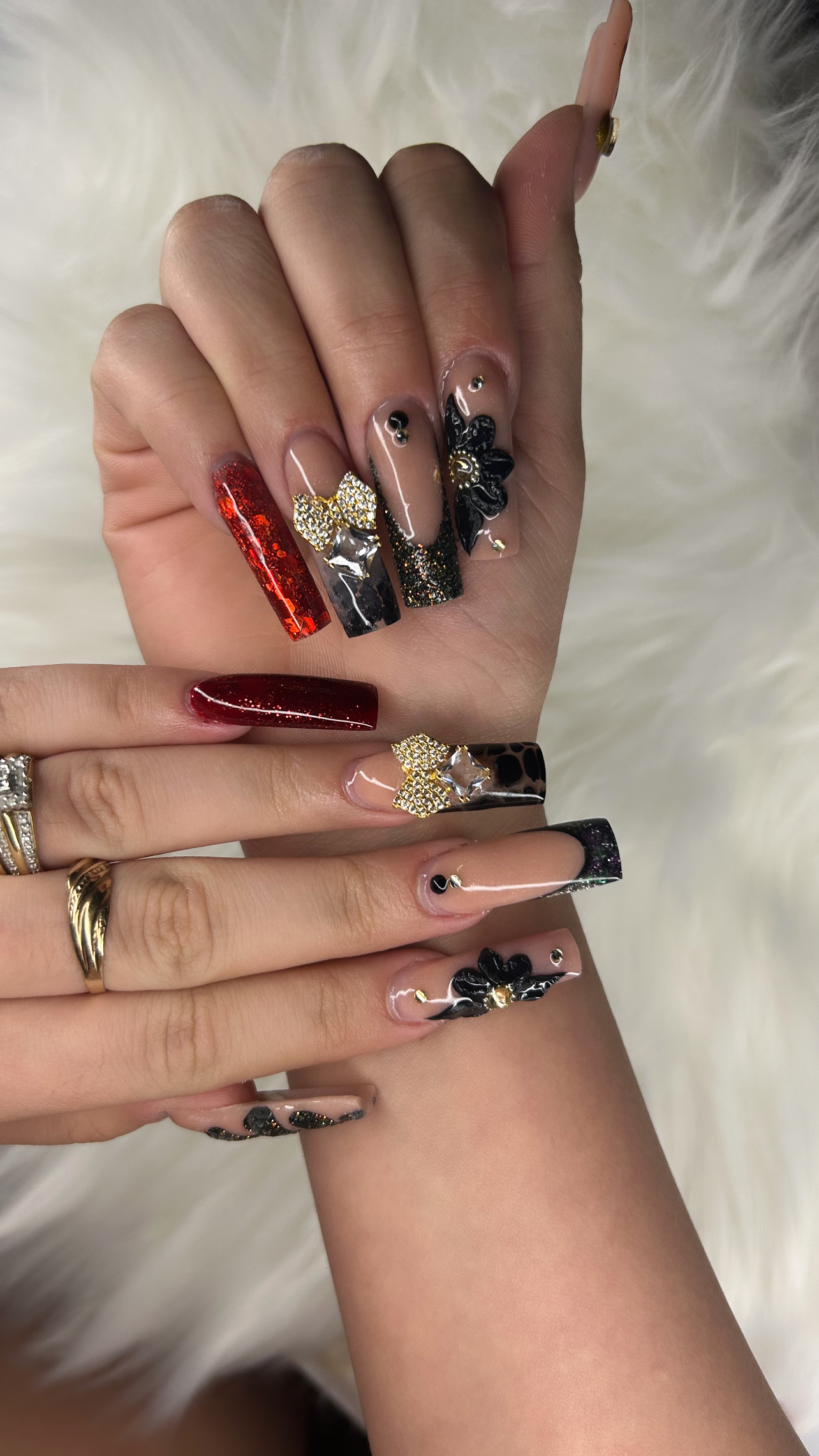 The Beauty Collective nail work in Lakewood, Colorado